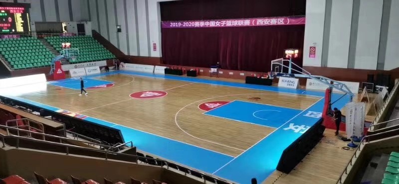 守門神安檢機(jī)安檢門安檢設(shè)備在2019-2020賽季中國(guó)女子藍(lán)球聯(lián)賽西安賽區(qū)調(diào)試完成并投入使用